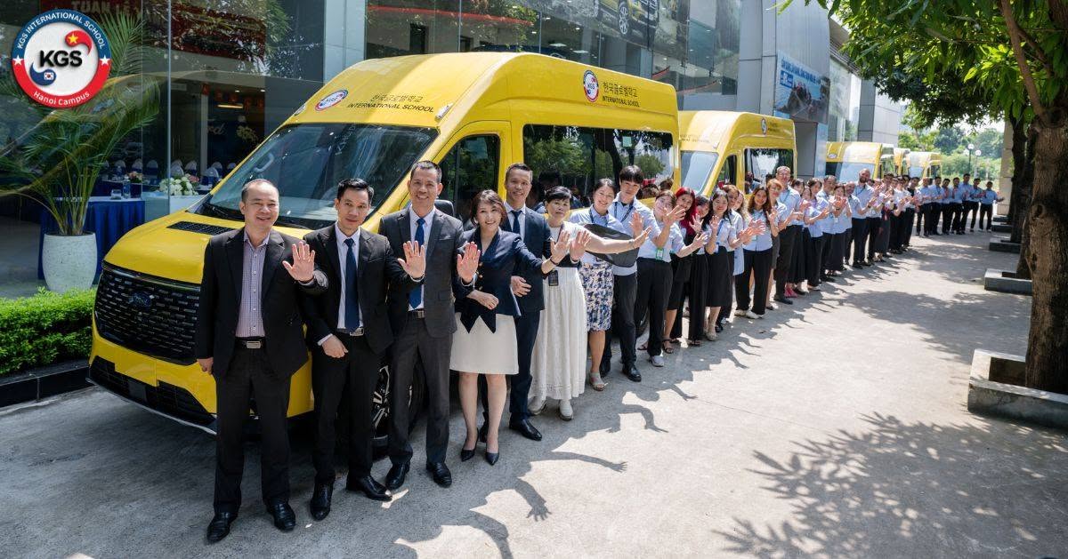 KGS Bus Handover Ceremony